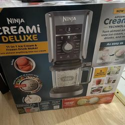 Ninja CREAMi Deluxe 11-in-1 Ice Cream and Frozen Treat Maker
