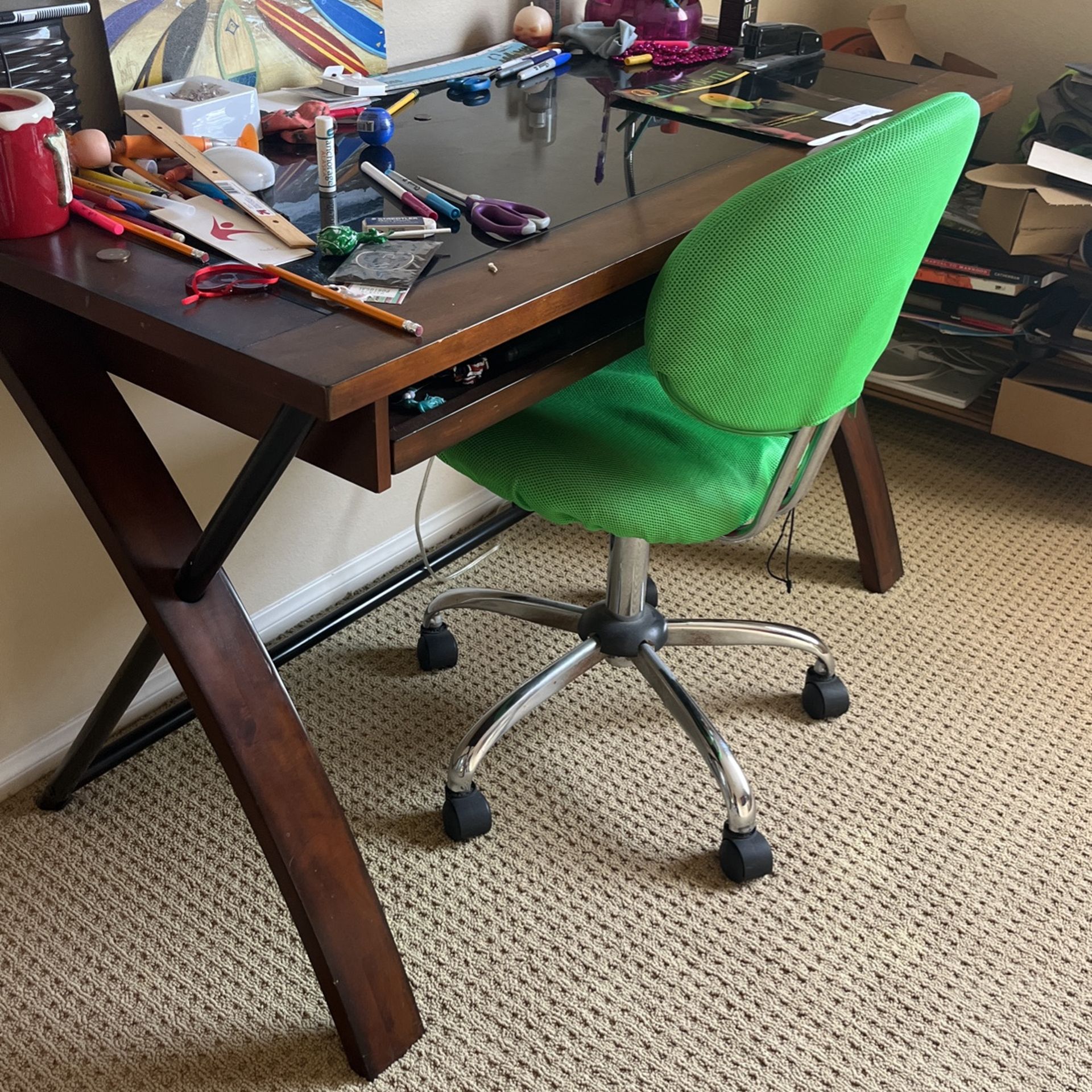 School Desk And Chair