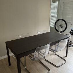 NEW Kitchen Table + Kitchen Chairs