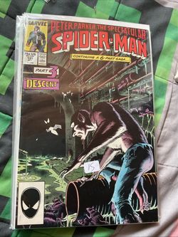 Spectacular Spider-Man #131 (1987) Descent, Kraven's Last Hunt Part 3 of 6