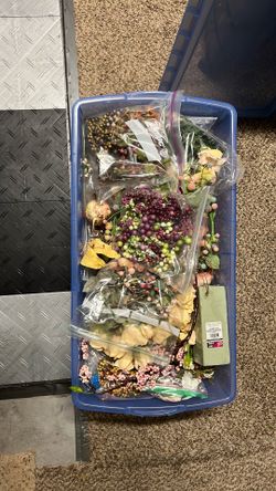 BIG lot of silk florals
