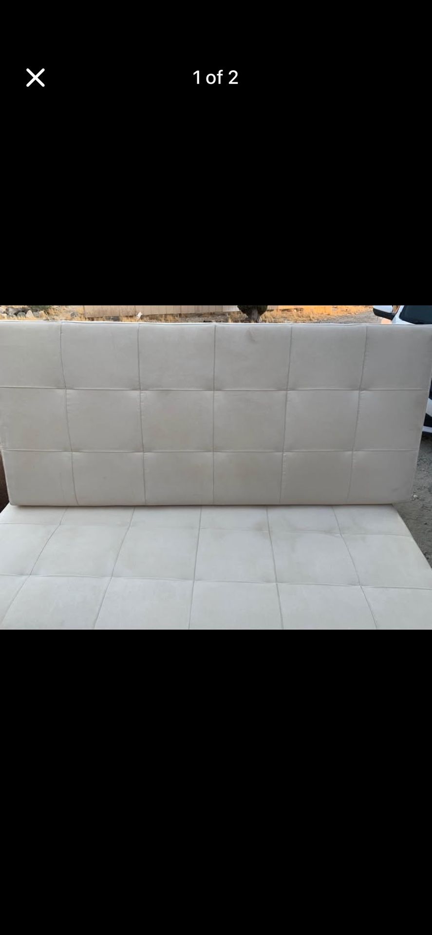 Queen Headboard With Mattress Set