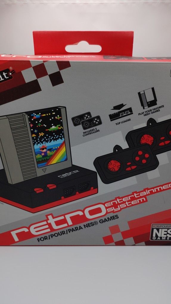 Retro Nintendo Game Console
