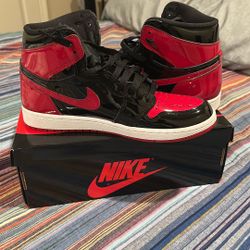Retro Patent Bred Jordan 1
