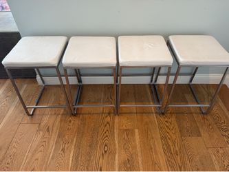 (4) Collins Leather Counter Stool - Room & Board