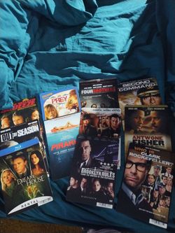 30 Blockbuster Backer Movie Cards lot Grey's anatomy 24 Desperate Housewives