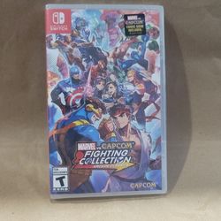 NINTENDO SWITCH MARVEL VS CAPCOM FIGHTING COLLECTION BRAND NEW FACTORY SEALED WITH BONUS COMIC BOOK