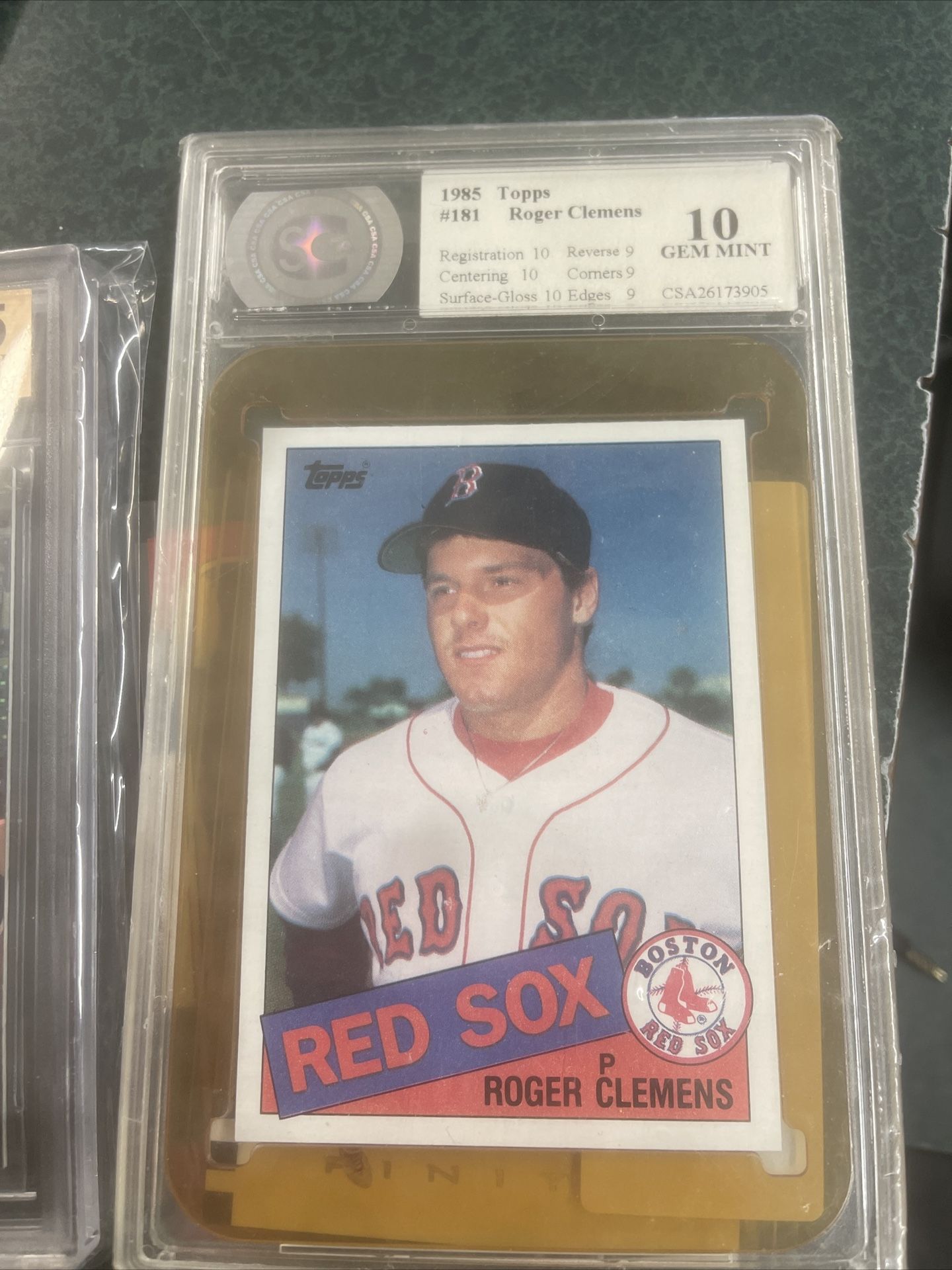 Baseball Graded Card