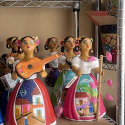 Lupitas Mexican Ceramic Dolls $45 Each 