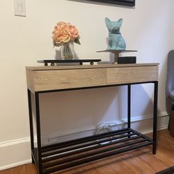 Loring Console Table Oak - Threshold