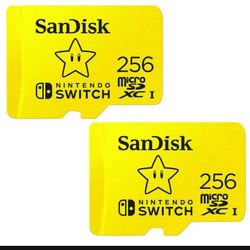 256gb MicroSD Nintendo Switch Memory Card SanDisk NEW