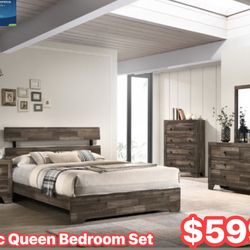 4 Pc Queen Bedroom Set 