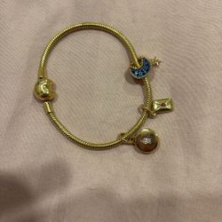 Pandora Bracelet With Charms