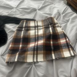 Plaid Skirt Xs 