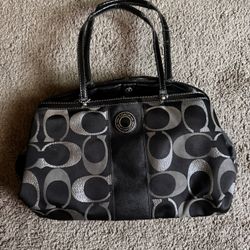 black Coach Purse 