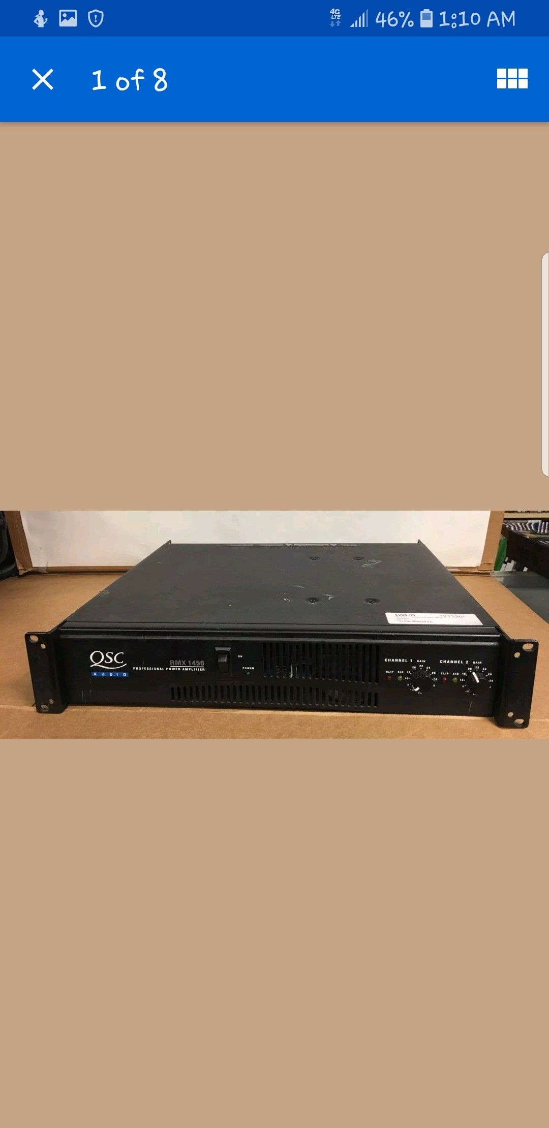 Rmx 1450 Amplifier