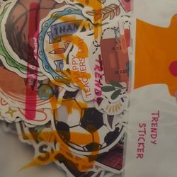 200PCS Cute Stickers Pack, Funny Stickers for Water Bottles, Waterproof and Reusable Vinyl Sticker for Skateboard Flask Laptop Computer Phone Case, Gi