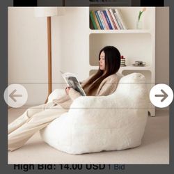 XL Bean Bag For Teens And Adults N&V Bean Bag Chair High-Density Foam