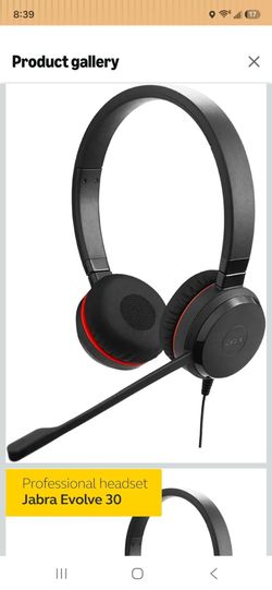Jabra evolve 30 ll headset