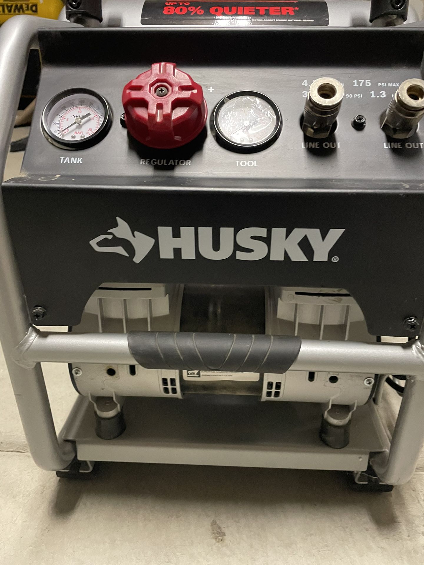 Husky air compressor rollaway