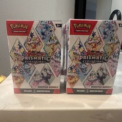 Prismatic Evolutions Booster Bundles