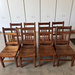 Teakwood Dining Chairs - Set of 8