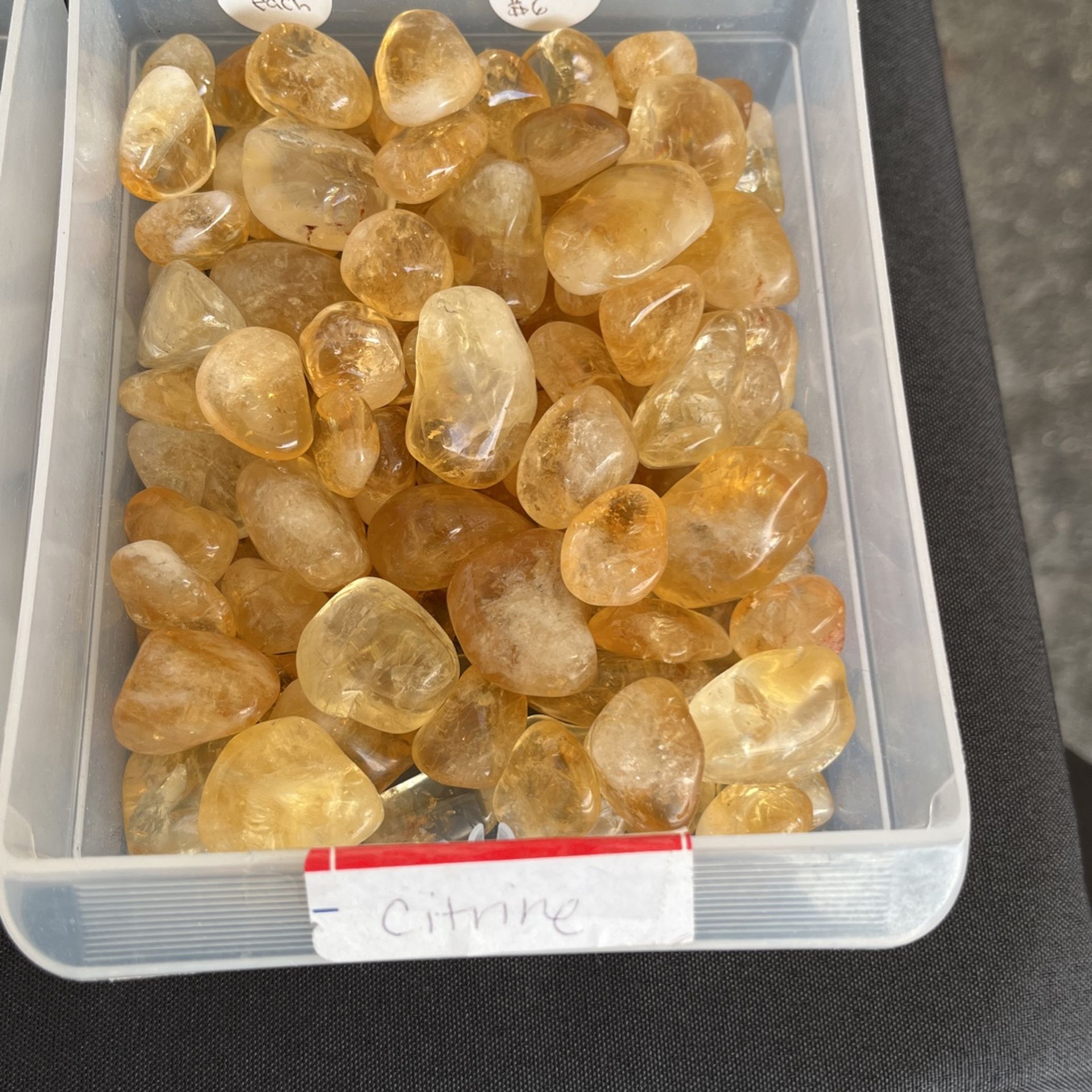 Citrine Crystals Polished Tumble Stones
