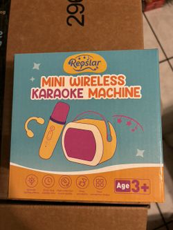 MINI WIRELESS KARAOKE MACHINE ALL COLORS