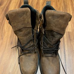 Size 13B Red Wing  8” Supersole 2.0 Waterproof Steel Toe Work Boots. Oil Resistant. Model 4200