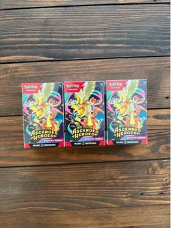 Pokemon Ascended heroes booster bundles