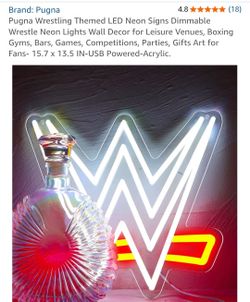 Wrestling Led neon sign