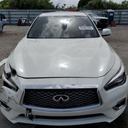 Infiniti Q50 All body parts, glass, mirrors, body, engine transmission suspension 