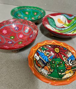Handpainted Serving Bowls (set of 4)