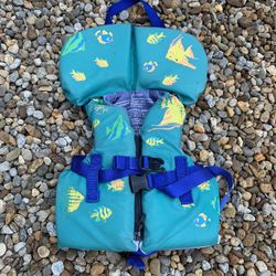 Near Shore Bioyant Life Vest Life Jacket Flotation Device Size Infant/Child