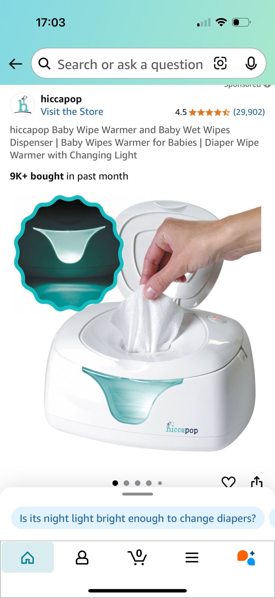Diaper Wipes Warmer