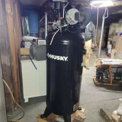 Husky 60 gallon compressor