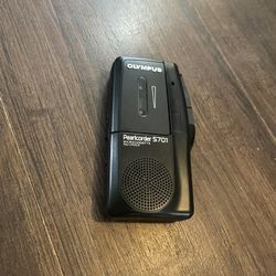 Olympus Pearlcorder S701 Microcassette Voice Recorder (TESTED & WORKING)