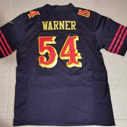 Rivalry 49er Jersey Black Red With Gold Trim Purdy Warner Kittle Bosa Or McCaffrey Williams 23 97 54 85 13 71