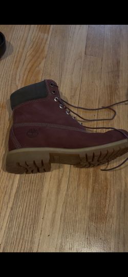 Red Timberland Boots