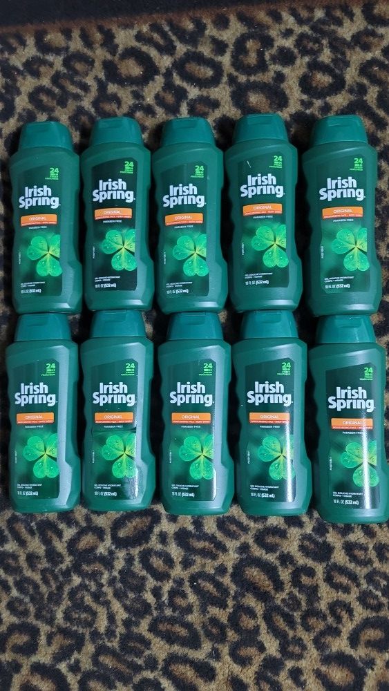 Irish Spring Bodywash  $24