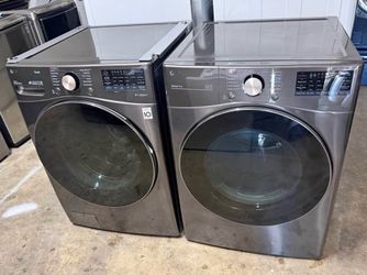 LG thinQ washer and dryer