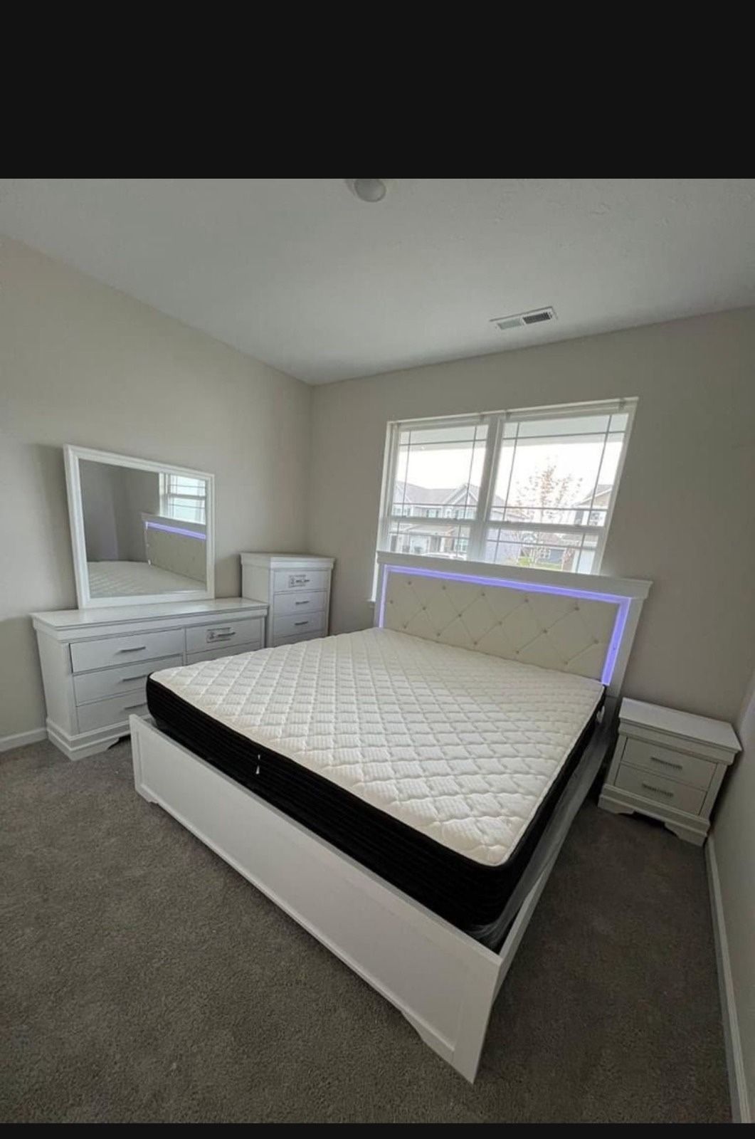 Brand New Complete LED Bedroom Set For $999