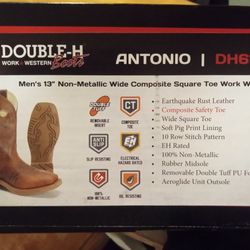 New Double H Work Boots
