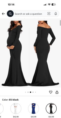 Maternity Dress Used Once Gorgeous Elegant Size Medium 