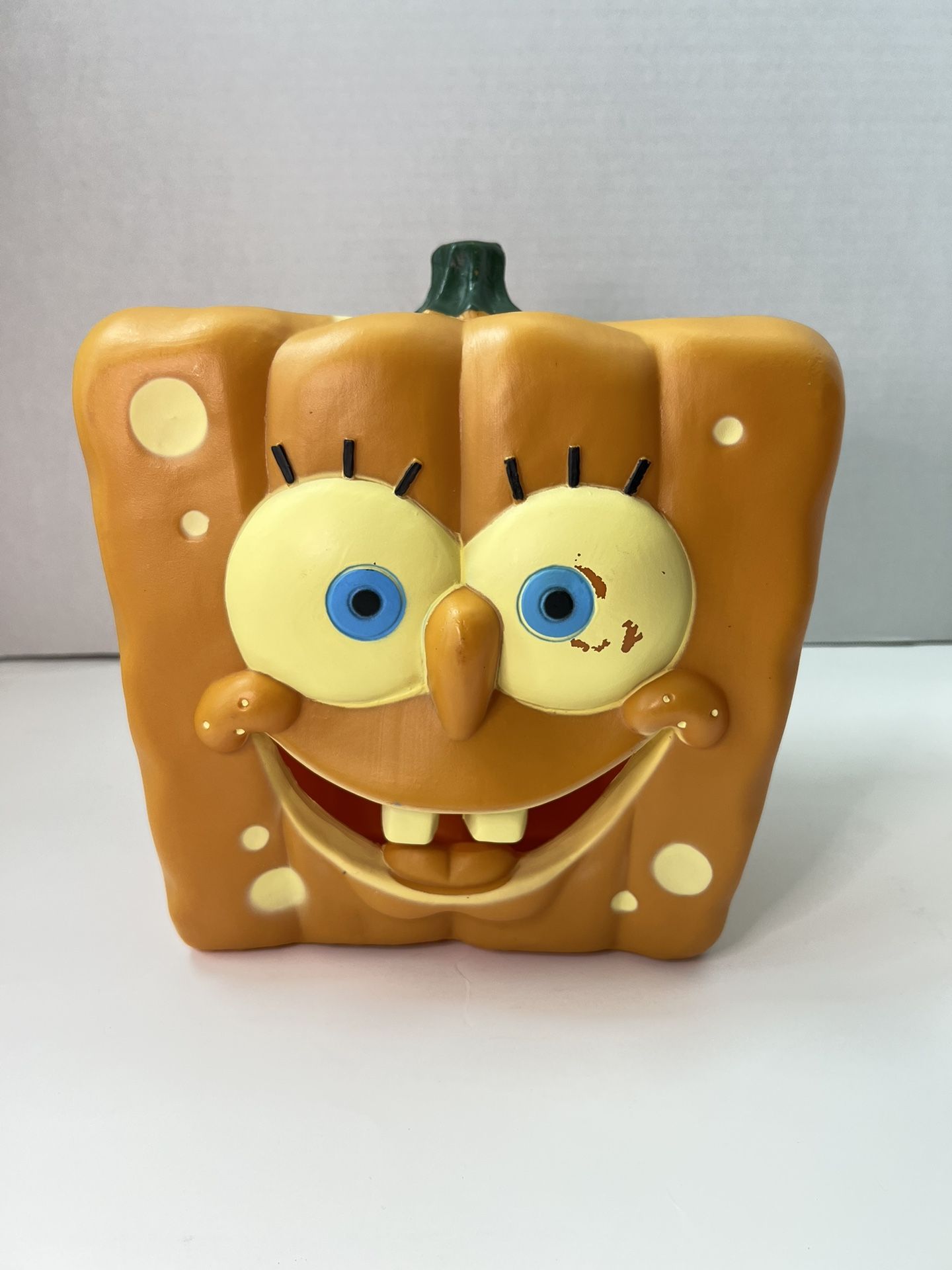 SpongeBob Square Pants Pumpkin Jack O Lantern Halloween Lighted Blow Mold 2011