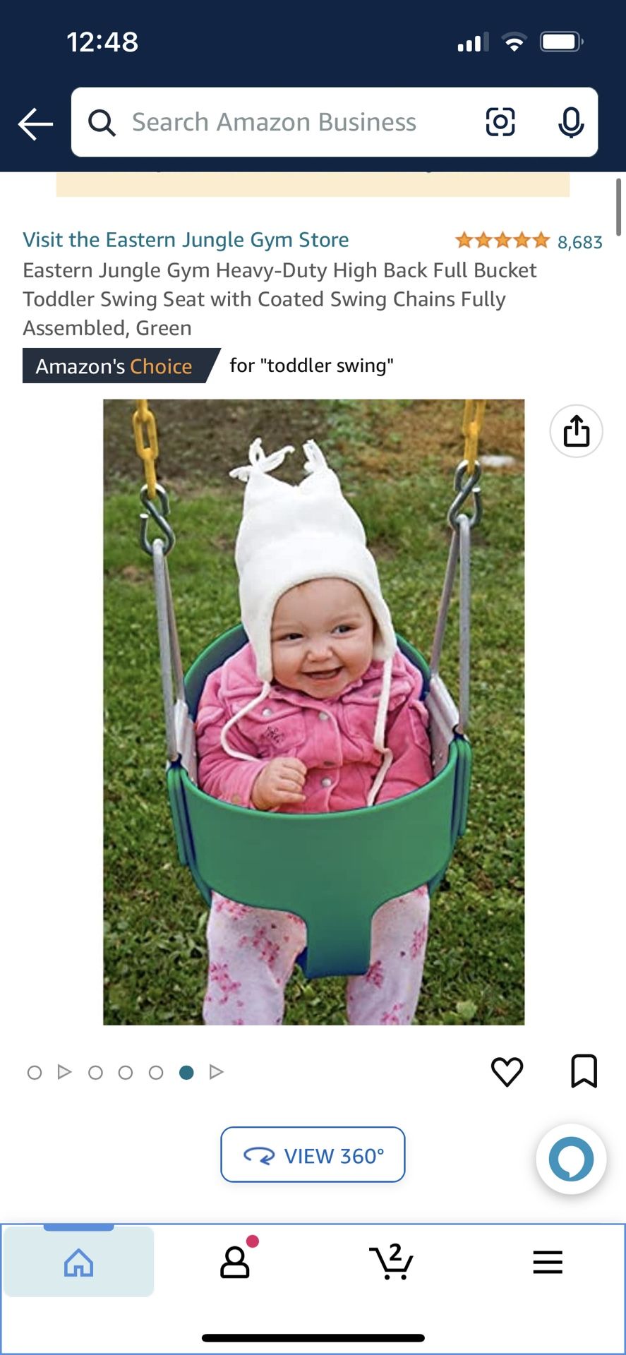 Baby Tree Swing