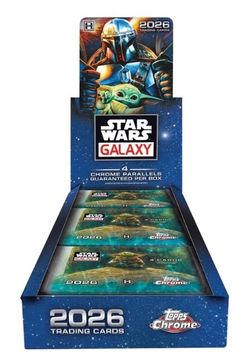 2026 Topps Star Wars Chrome Galaxy Hobby Box