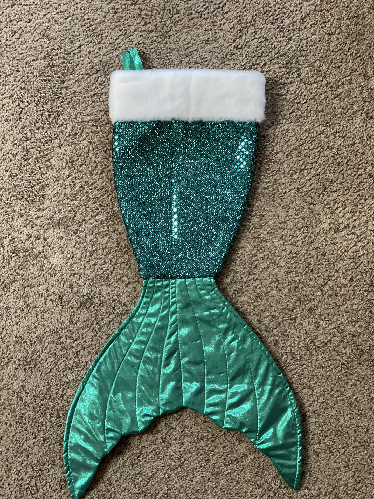 Christmas Stocking-Mermaid Tail