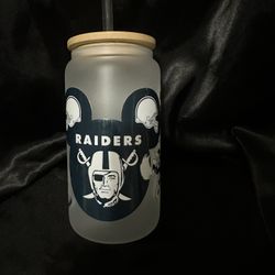 Raiders Frosted Libbey Cup 16oz