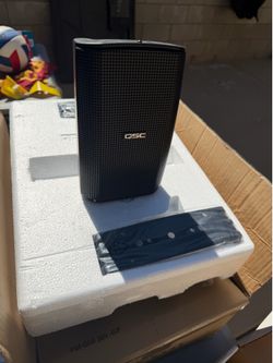 QSC AD-S32T speakers